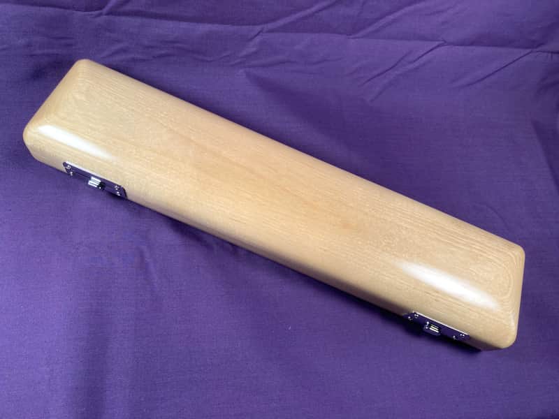 Light Color Wood French Case for C Foot Flute-Replacement Case-Fits Most Models! image 1