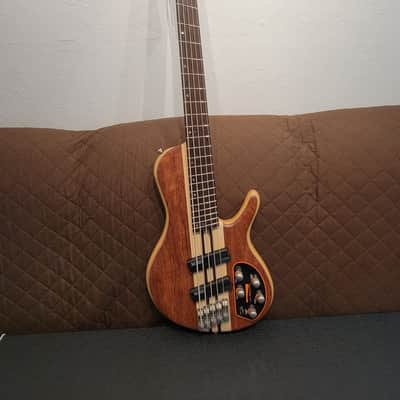 Cort A5BEYONDOPBN Single Cutaway Multi-Scale Bubinga Top 5-String Electric Bass Guitar w/Premium Soft Case image 11