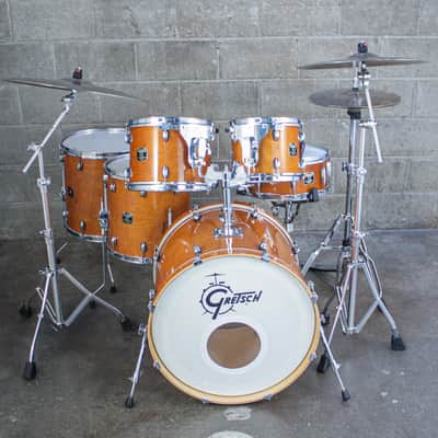 Gretsch Catalina Maple Amber Gloss 6-Piece Drum Kit (22/16/14/12/10/SD) image 2
