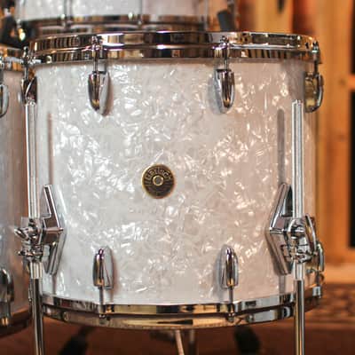 Gretsch USA Custom Vintage Marine Drum Set - 20,10,12,14,16,14sn - SO#1331323 image 7