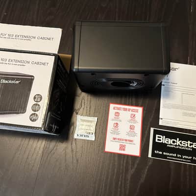 NEW (opened) Blackstar Fly 103 3-Watt 1x3" Mini Guitar Cabinet - Black image 9