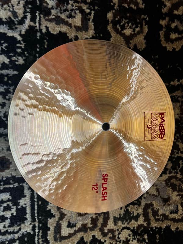 Mint Paiste 12" 2002 Splash Cymbal - Traditional image 1