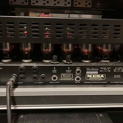 Mesa Boogie Bass 400+ 2-Channel 500-Watt Rackmount Bass Amp Head (7-Band EQ) 1990 - 2009 - Black image 9