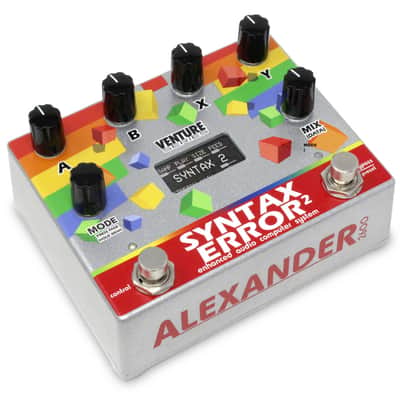 Alexander Pedals Syntax Error 2 Enhanced Audio Computer System 2021 - Silver / Rainbow image 3