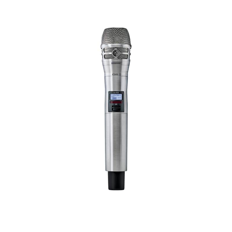 Shure ULXD2/K8 Digital Wireless Handheld Microphone Transmitter with KSM8 Capsule image 1