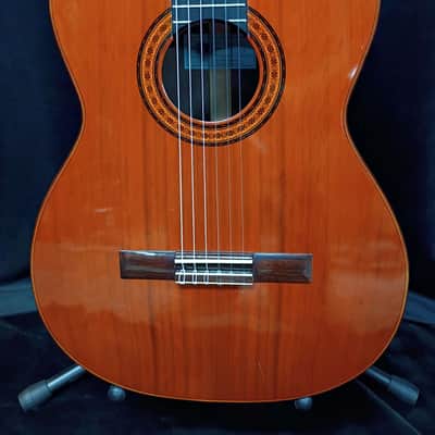 Epiphone EC25 Classical Nylon String Guitar 1970s natural Wood medium stain image 6