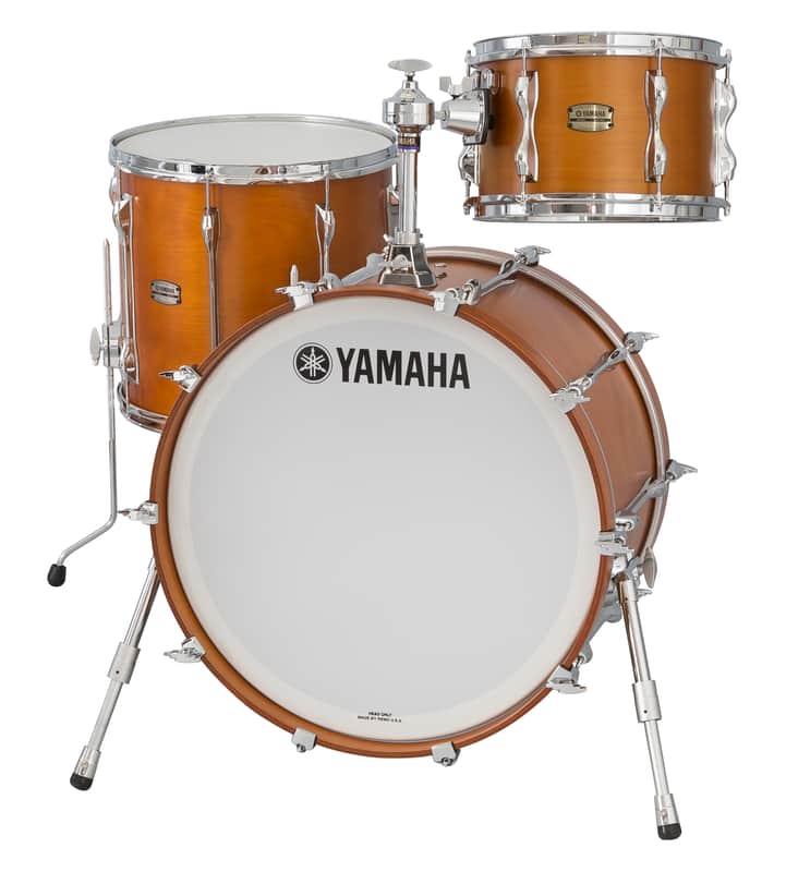 Yamaha Recording Custom 3pc Custom Shell Pack, Real Wood Finish 13/16/22x14 - In Stock! image 1