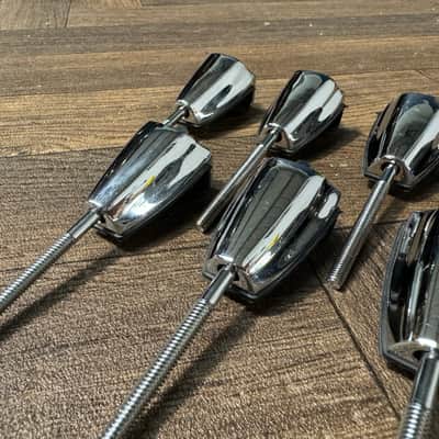 Odery Fluence Bass Drum Tension Rods & Claws Hardware x10 #MD23 image 3