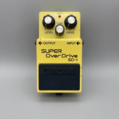 Boss SD-1 Super Overdrive 1981 - 1988 Made In Japan | Reverb