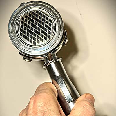 Rare 1930's American Microphone Co. handheld mic, working, modernized, Listen! image 1