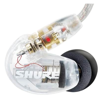 Shure SE215-CL Sound-Isolating In-Ear Stereo Earphones Clear image 2