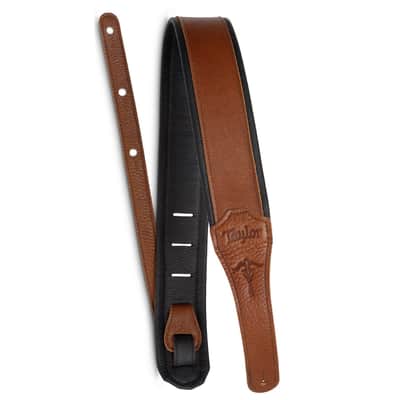 Taylor Guitars Aerial 500 Series Leather Guitar Strap - British Tan image 1