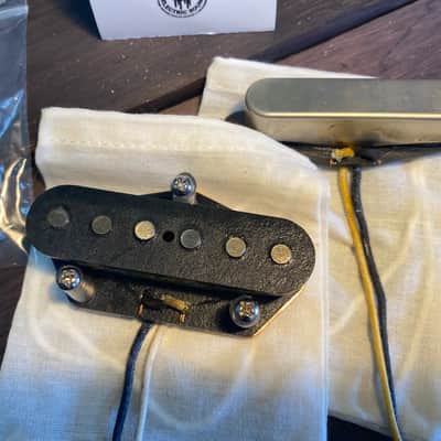 General Vintage Tone 1960s Telecaster pickup set hand wound Heavy formvar with RWRP middle position image 3