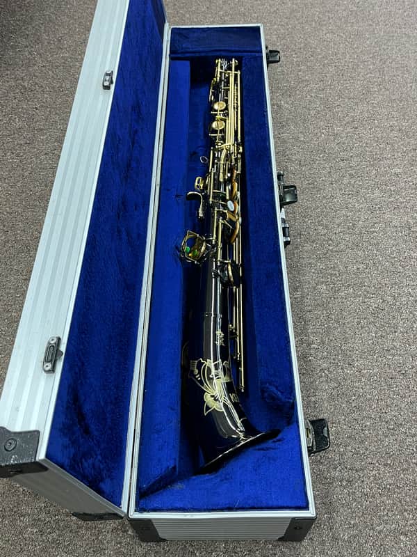 Keilwerth SX90 Straight Alto Saxophone - Black Nickel Plate image 1