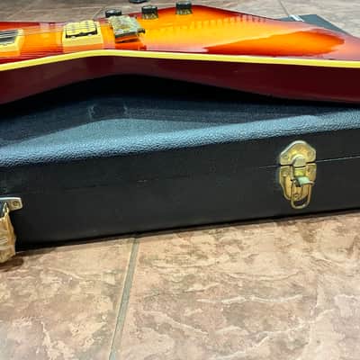 1983 Ibanez Destroyer II DT500CS – MIJ FujiGen – Cherry Sunburst Flame Top – X Series – Vintage Explorer image 17