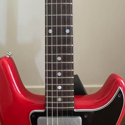Travis Bean Steve Albini Signauture TB500 guitar in “F**k Me Red” image 9