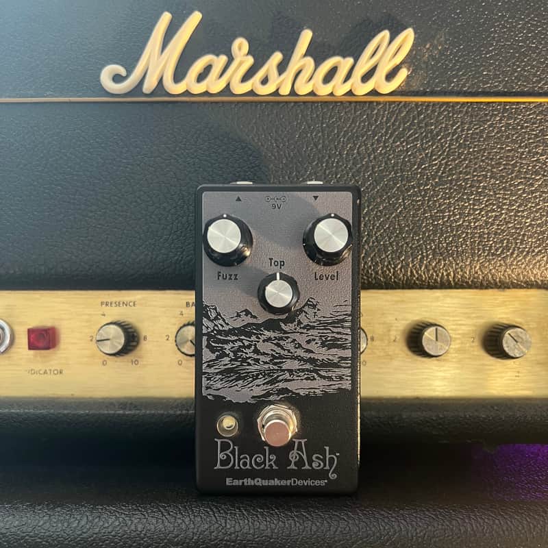 EarthQuaker Devices Black Ash Endangered Fuzz | Reverb