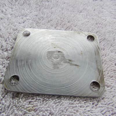 Aftermarket 4-Hole Neck Plate Non Fender Neck Plate Heavy! Fits Strat Tele & More! image 2
