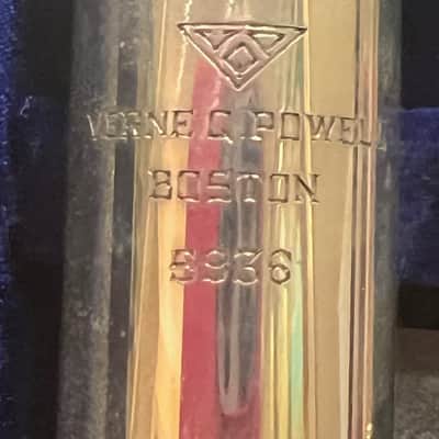 Powell Vintage Heavy Wall Commercial Flute 1980 - Silver Serial #5936 image 2