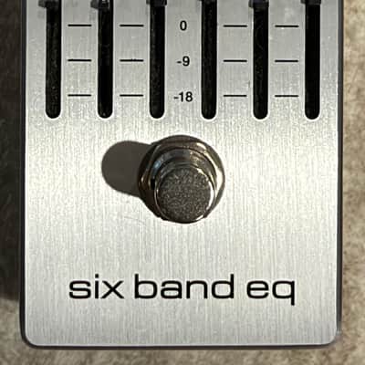 MXR M109S Six Band EQ 2016 - Present - Silver image 1