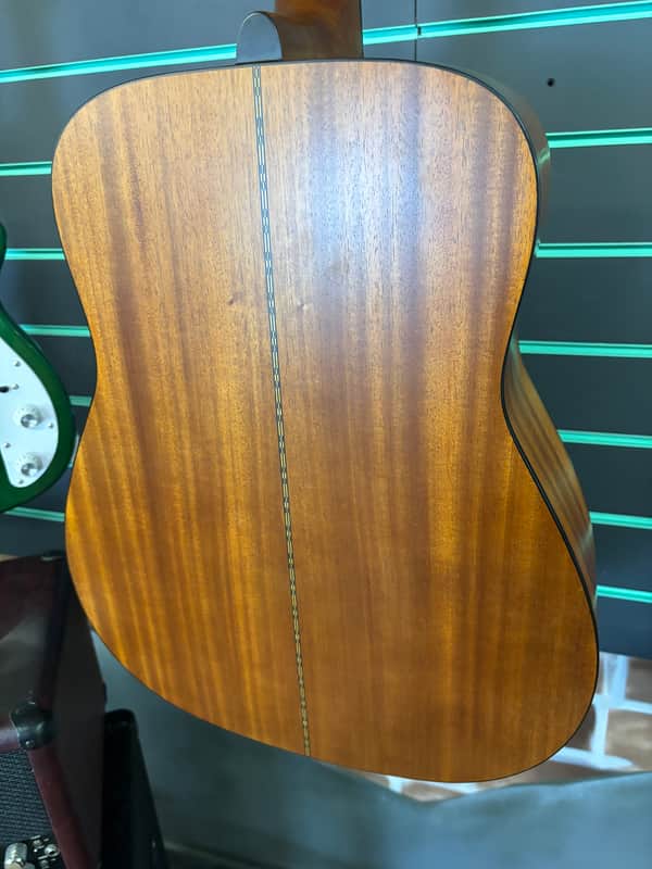 Yamaha FG502M Natural Open-Pore Acoustic Guitar | Reverb