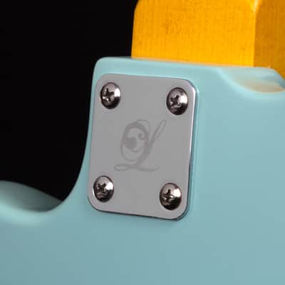 Lindo Rosetta Seafoam Green Electric Guitar and Padded Gig Bag image 6