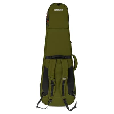Gator Cases G-ICONELECTRIC-GRN ICON Bag for Electric Guitars - Green - Open Box image 5