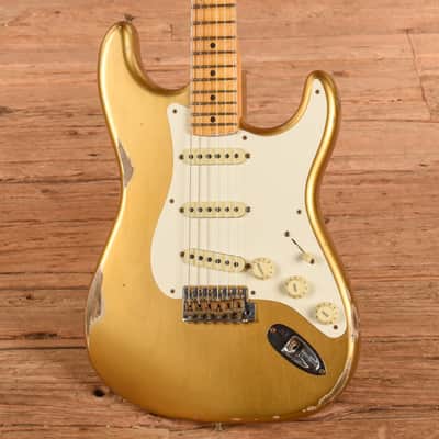 Fender Custom Shop '57 Stratocaster Relic HLE Gold 2021 image 2
