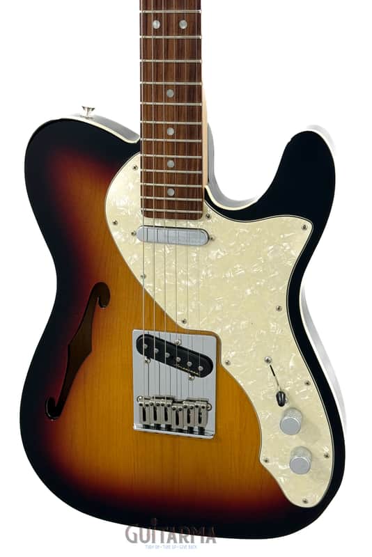 Fender Deluxe Telecaster Thinline - 2016, MIM, w/original gigbag image 1