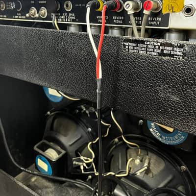 Fender Super Reverb 2-Channel 40-Watt 4x10" Guitar Combo 1968 - 1982 image 4