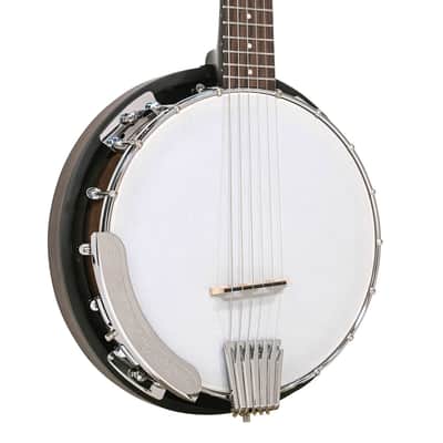 Immagine Gold Tone CC-BANJITAR Maple Neck Cripple Creek 6-String Banjo Guitar w/Pickup & Gig Bag - 3