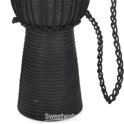 Meinl Percussion Rope Tuned Headliner Series Wood Djembe - 8-inch Diameter (HD3-Sd2) image 5
