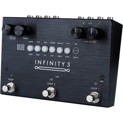Pigtronix Infinity 3 Deluxe Hi-Fi Stereo Double Looper with Midi Guitar Pedal image 3