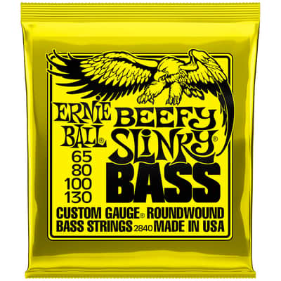 Ernie Ball Slinky Beefy Bass 2840 .065-130 image 1