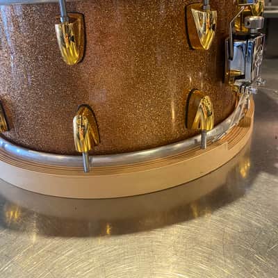 Yamaha 14" x 7" Elvin Jones Signature Snare - Gold Sparkle image 3