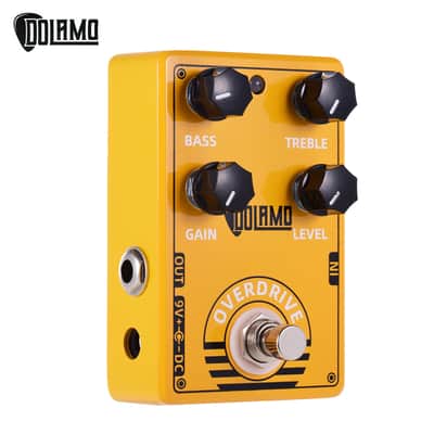 Dolamo D-8 Overdrive Guitar Effect Pedal W/ Bass Treble Gain Level Controls NEW image 5