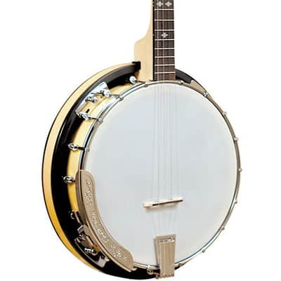 Gold Tone CC-Tenor Cripple Creek Tenor Banjo Natural w/ Bag image 4