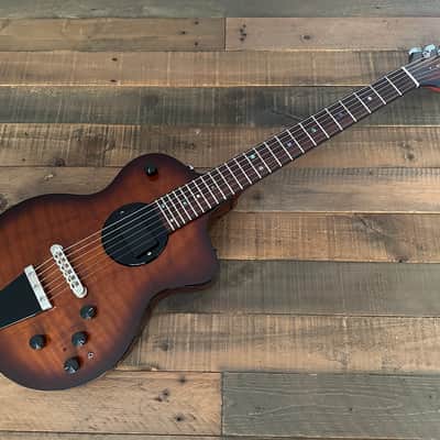 Rick Turner Guitars Model 1 Featherweight with Figured Redwood Top image 4