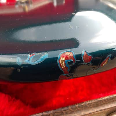 Mosrite Ventures Bass 60's Ink Blue image 6