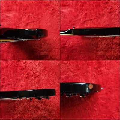 Super Rare Burny SG-75 AY Angus Young from AC/DC Artist Model - SG Standard - 1983 - Black - Made in Japan by Kasuga (Navigator & Heerby) MIJ image 20