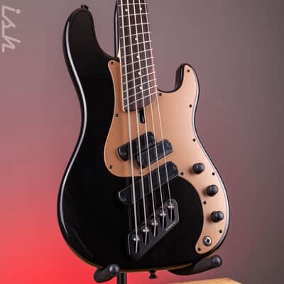 Dingwall SP1 5-String Bass Gloss Metallic Black image 1