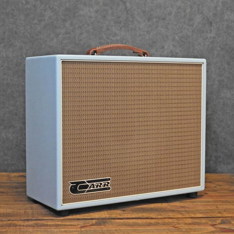 Carr Sportsman 1X12 Combo New from Authorized Dealer 2026 - Sonic Blue/Brown Handle image 1