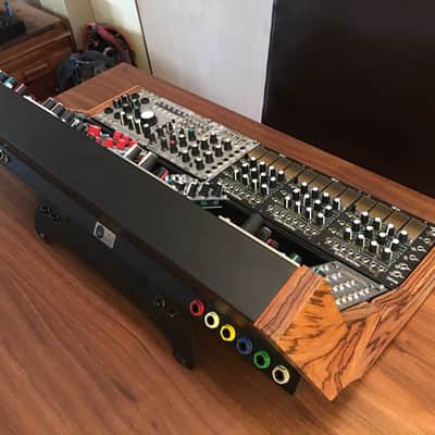 Frap Tools Uno 126 Eurorack modular synth case - Zebrawood image 5