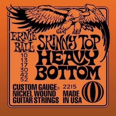 Ernie Ball Skinny Top Heavy Bottom Electric Guitar Strings 10-52 2215 image 3