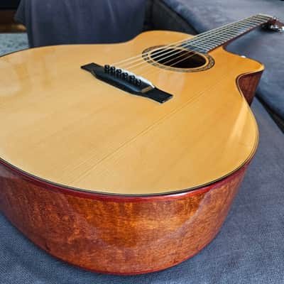 Steve Patience Grand Concert | Narra / Adirondack | Serial No. 0710100 | Nitrocellulose image 2