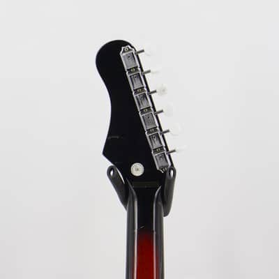 Used AS/IS Silvertone 1478 Reissue Red Silver Flake Burst Electric Guitar image 4