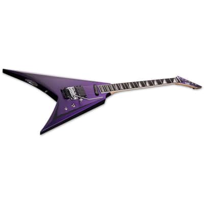 ESP Custom Shop Alexi Ripped Alexi Laiho Signature Electric Guitar - Purple Fade Satin w/ Ripped Pinstripes image 3