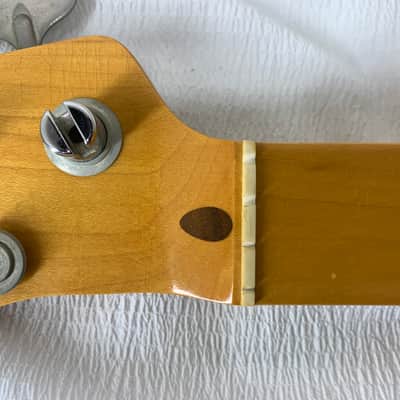 Fender Telecaster LEFTY Bass Maple One Piece Neck 1968 - Natural Lacquer image 8