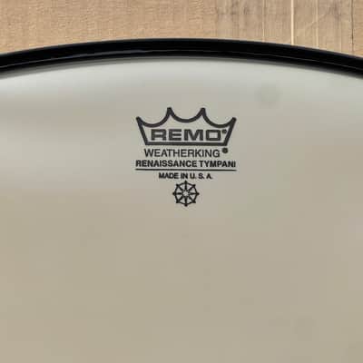 New Remo 32" Renaissance Hazy Timpani Head Steel Insert image 2