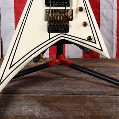 Jackson Pro Series RR3 Rhoads - Ivory with Black Pinstripes image 2